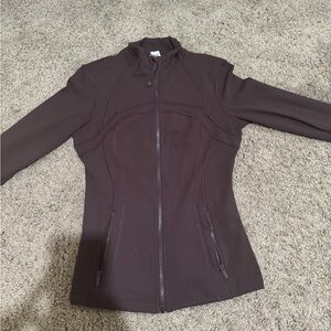 Lululemon size 6 brown jacket (receipt attached)